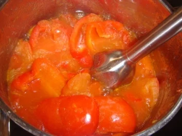 FEINES GRÜNROTES SOMMERSÜPPCHEN AUS DEM GLAS - Rezept - Bild Nr. 8