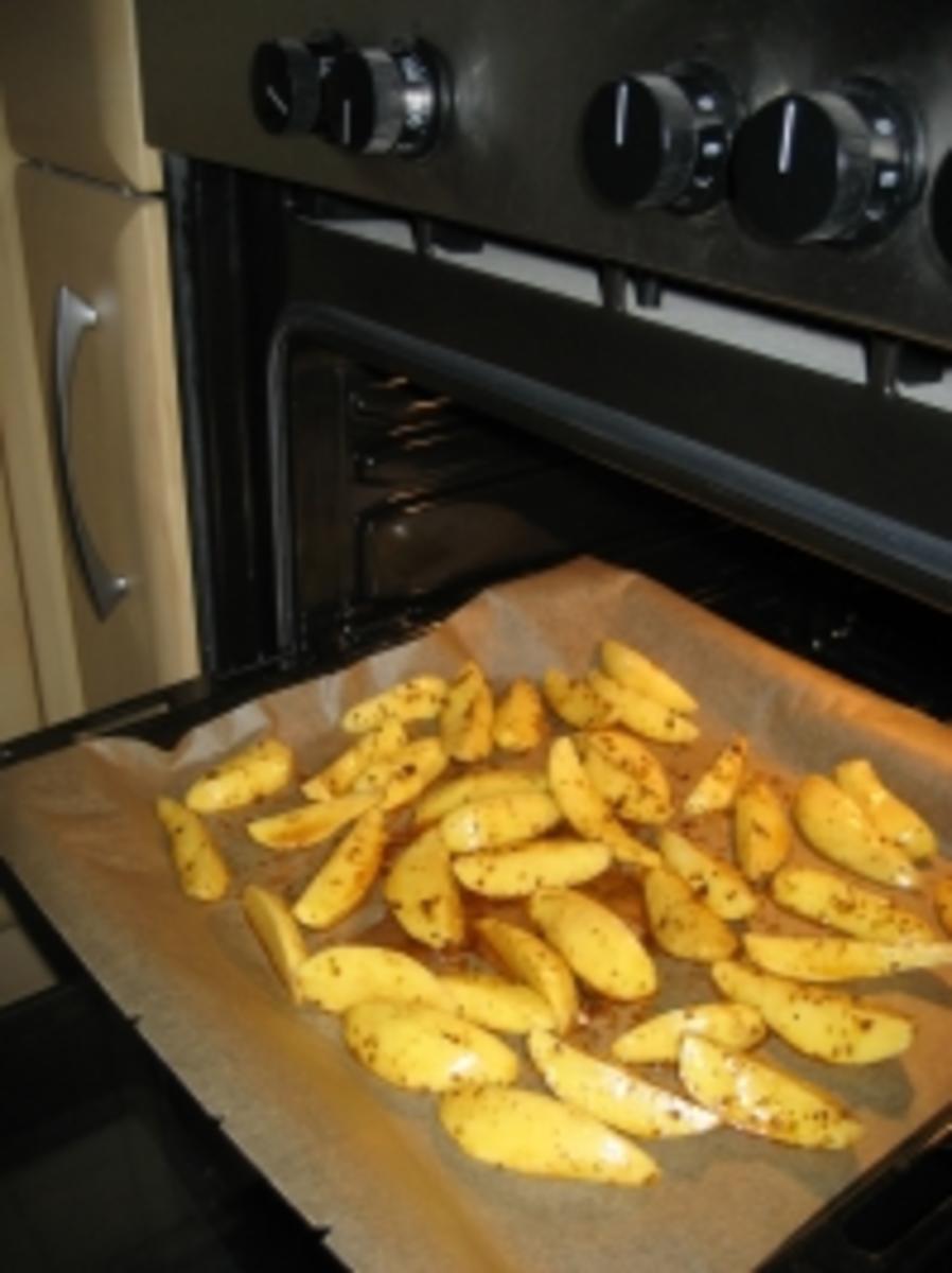 Kartoffelspalten aus dem Ofen - Rezept - Bild Nr. 2