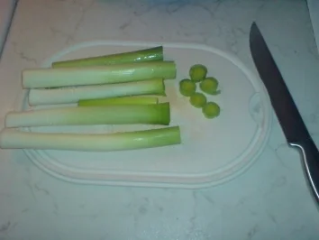 Lauchsalat mit Schinken - Rezept - Bild Nr. 3