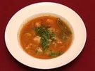 Fischsuppe mit Lauch und Kaiserschoten (Thomas Gumpert) - Rezept
