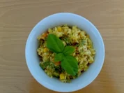 ** Salate ** Reissalat mit asiatischem Pfannengemüse - Rezept