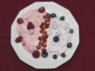 Weiße Mousse au Chocolat mit frischen Himbeeren (Maren Gilzer) - Rezept