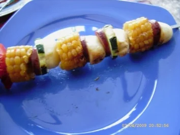 Rezept: Kartoffelkloss - Spiesse vom Grill Bild Nr. 21 Kartoffelkloss - Spiesse vom Grill - Rezept - Bild Nr. 21