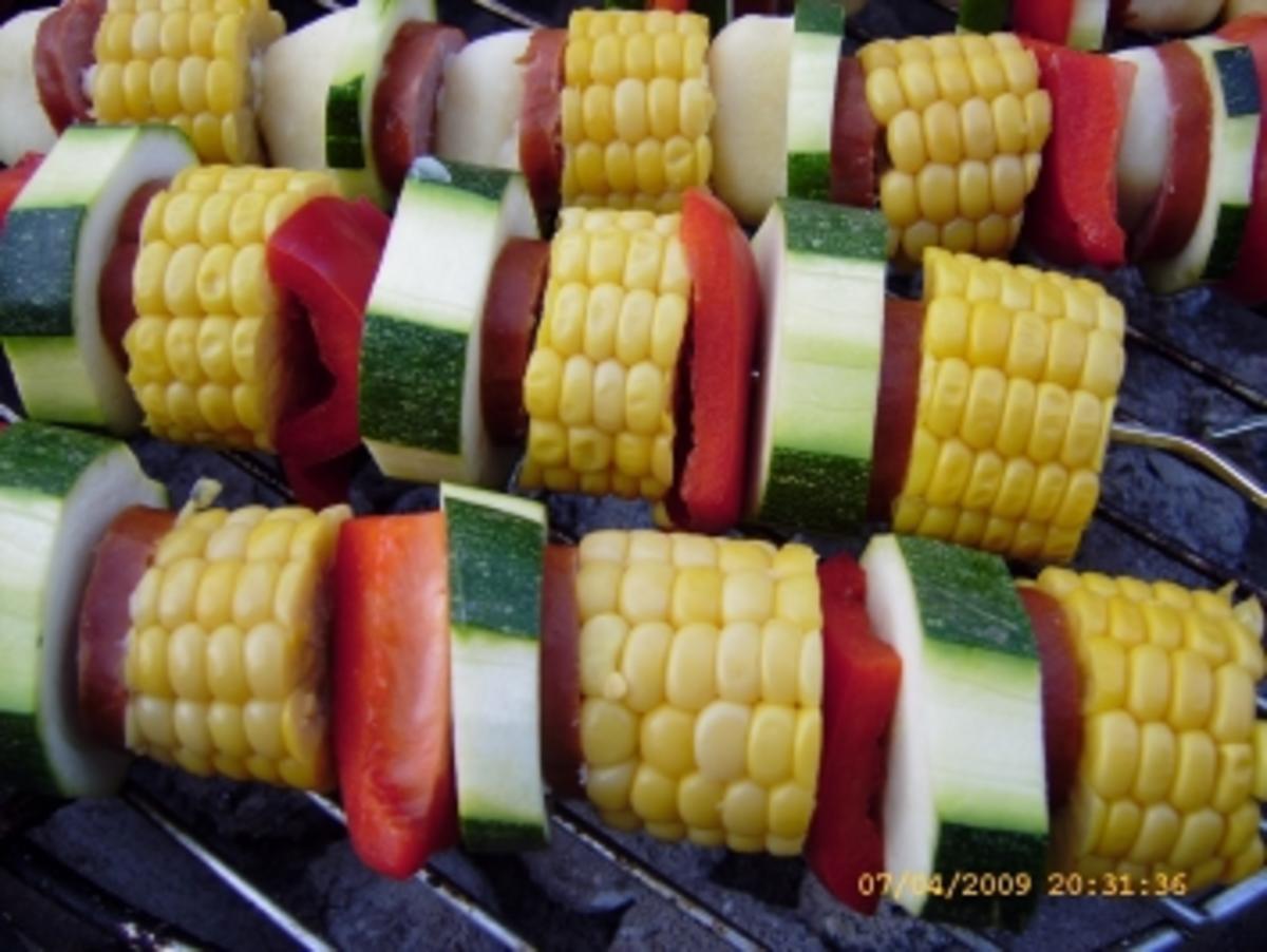 Kartoffelkloss - Spiesse vom Grill - Rezept - Bild Nr. 13