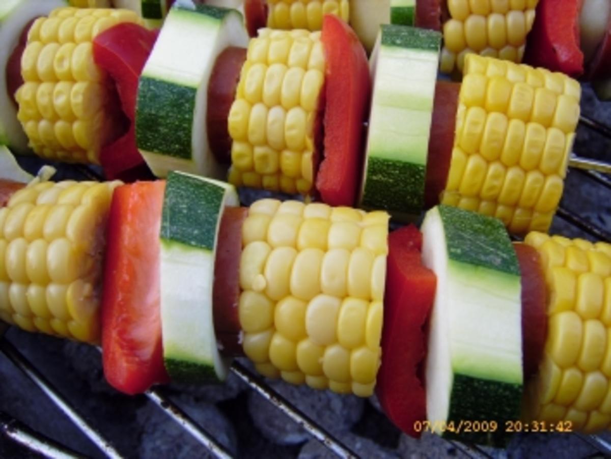 Kartoffelkloss - Spiesse vom Grill - Rezept - Bild Nr. 14