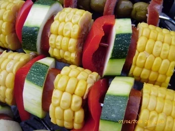 Rezept: Kartoffelkloss - Spiesse vom Grill Bild Nr. 15 Kartoffelkloss - Spiesse vom Grill - Rezept - Bild Nr. 15