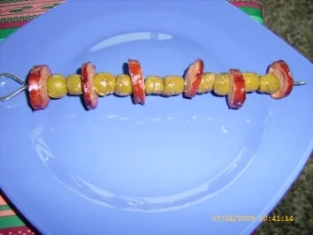 Rezept: Kartoffelkloss - Spiesse vom Grill Bild Nr. 26 Kartoffelkloss - Spiesse vom Grill - Rezept - Bild Nr. 26