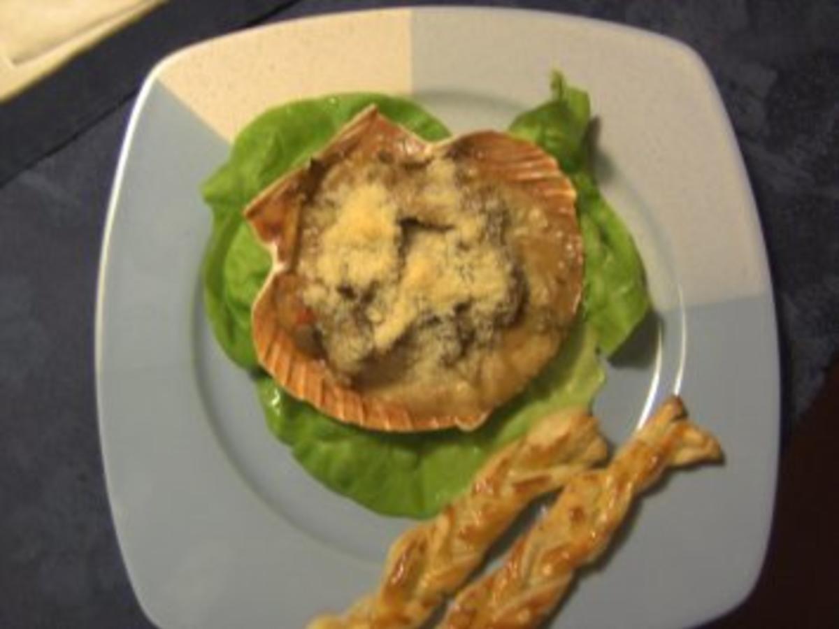 Vorspeisen Coquilles SaintJacques a la parisienne Rezept kochbar.de