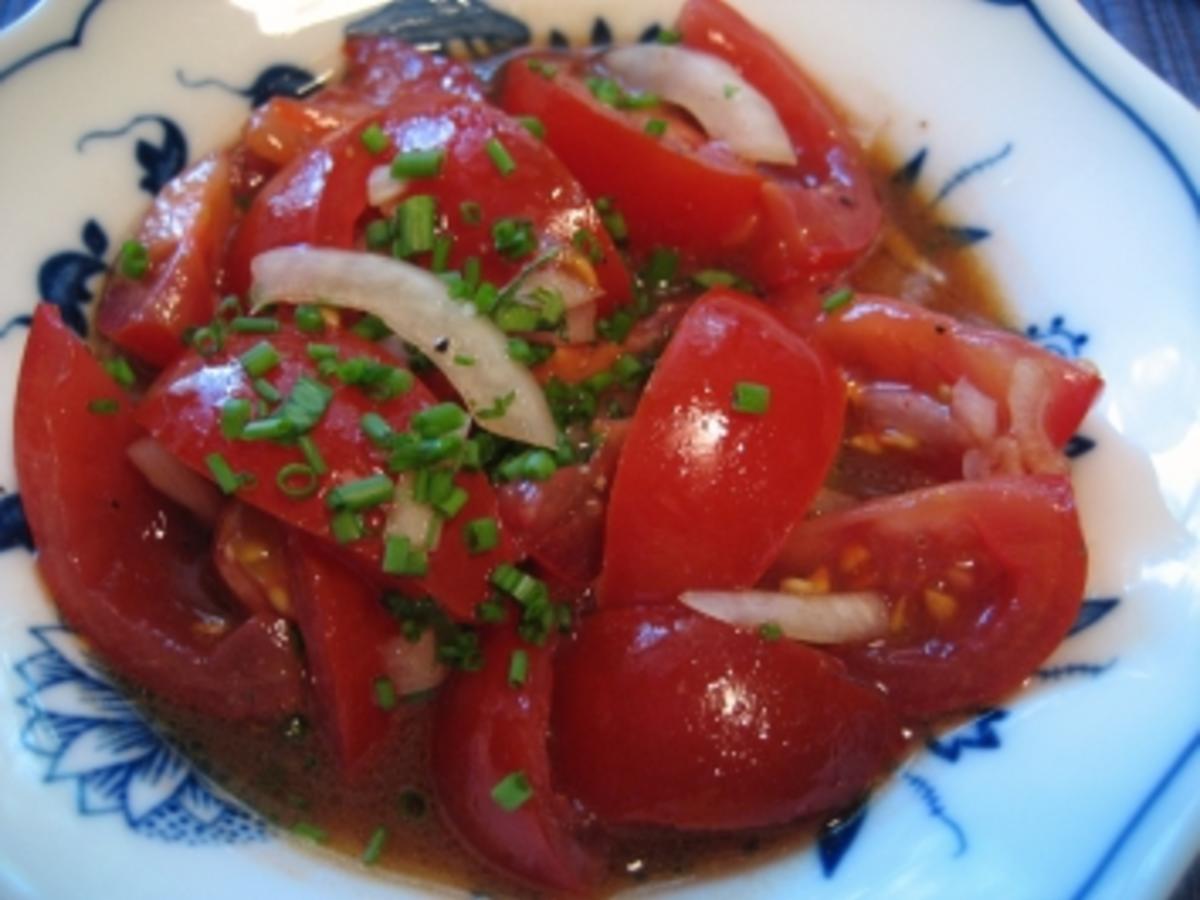 Tomaten in Balsamico Vinaigrette - einfach - von mimi Tomaten in Balsamico Vinaigrette - einfach - von mimi