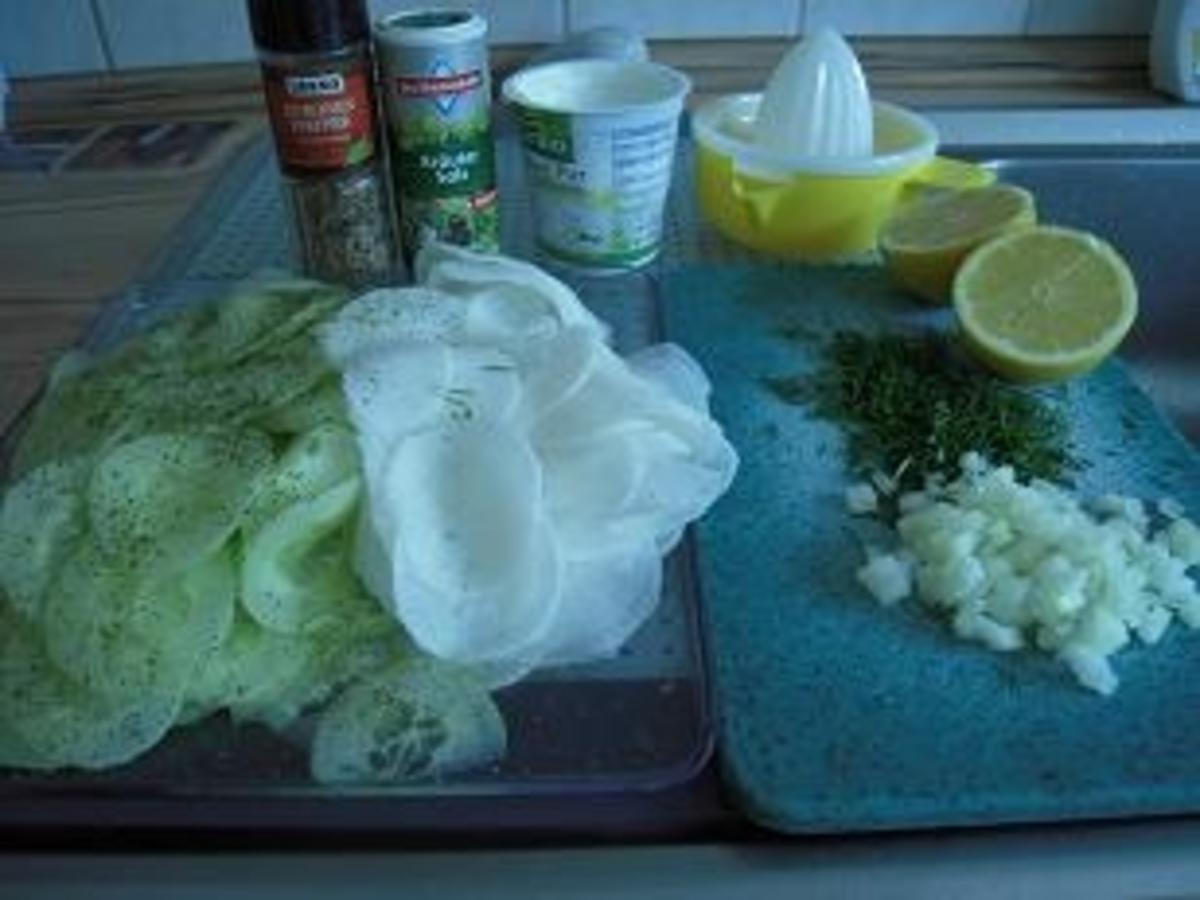 Rettich-Gurken-Salat - Rezept - Bild Nr. 2