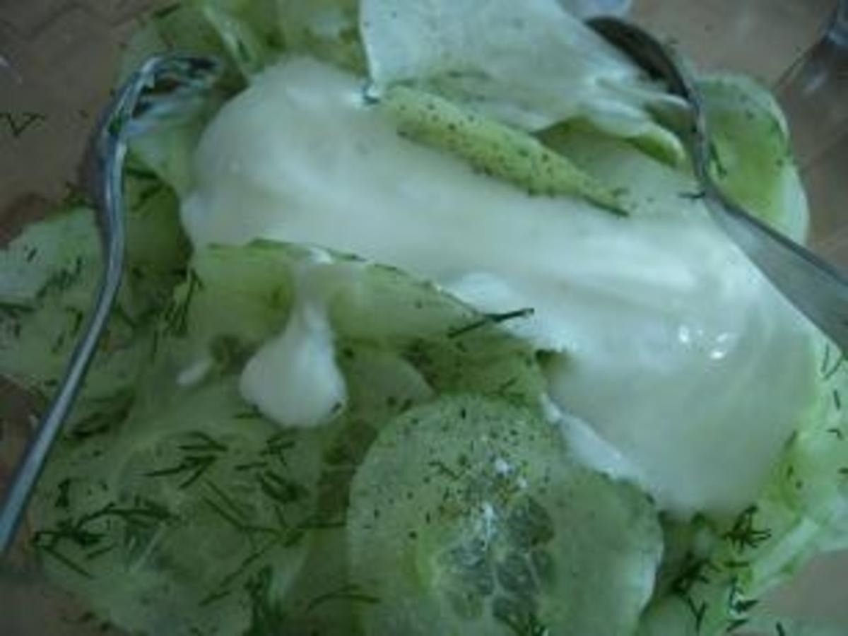 Rettich-Gurken-Salat - Rezept - Bild Nr. 4