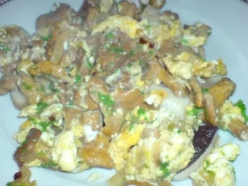 Pfifferlinge mit Rührei - Rezept - Bild Nr. 8