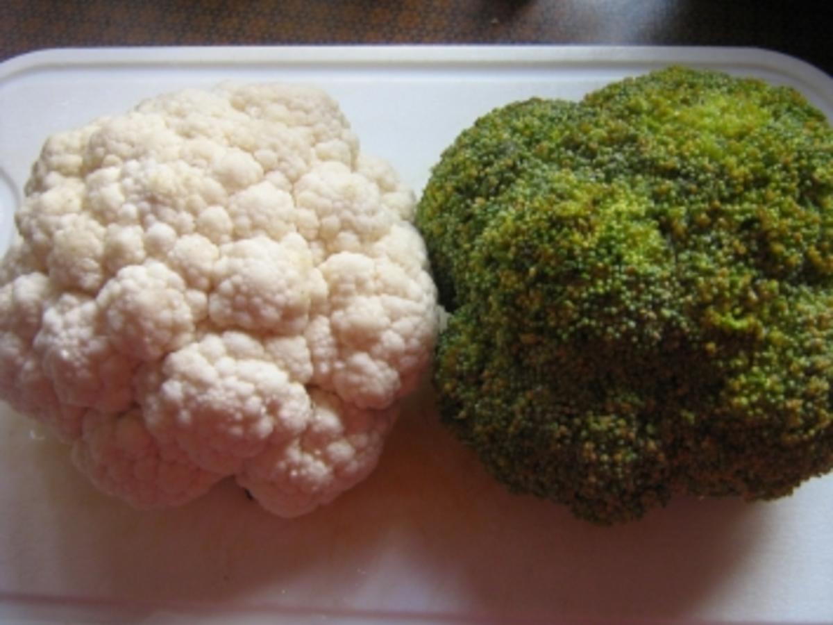 Blumenkohl-Broccoli-Gemüse - Rezept mit Bild