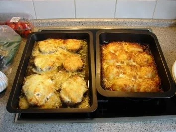 Überbackene Kartoffeln... - Rezept