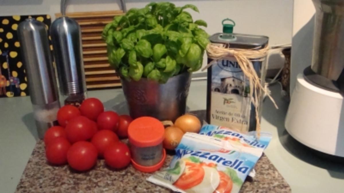 Tomate-Mozzarella überbacken - Rezept - Bild Nr. 2