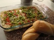 Tomate-Mozzarella überbacken - Rezept