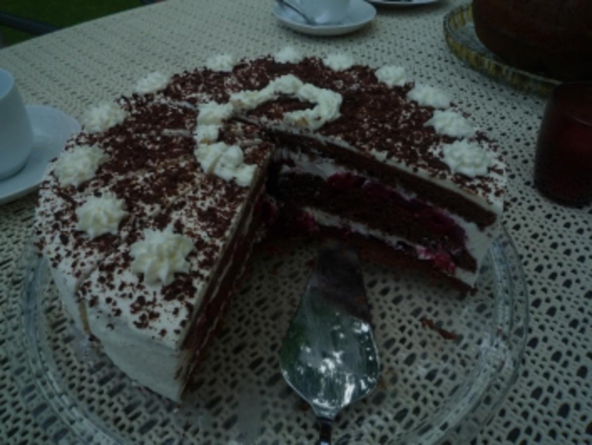 Schwarzwälder Kirschtorte - Rezept