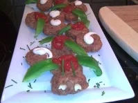 Frikadellenraupe - Rezept