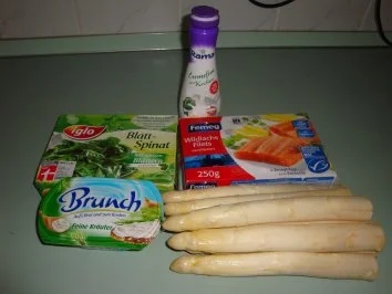 Rezept: Spargel-Lachs-Gratin mit Kartoffelsahne Bild Nr. 2 Spargel-Lachs-Gratin mit Kartoffelsahne - Rezept - Bild Nr. 2