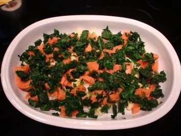 Rezept: Spargel-Lachs-Gratin mit Kartoffelsahne Bild Nr. 8 Spargel-Lachs-Gratin mit Kartoffelsahne - Rezept - Bild Nr. 8