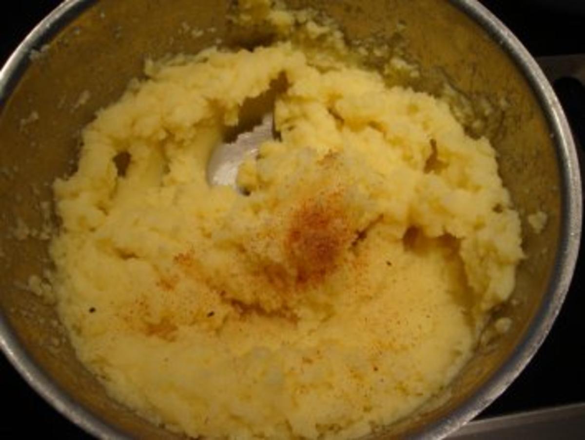 Spargel-Lachs-Gratin mit Kartoffelsahne - Rezept - Bild Nr. 9