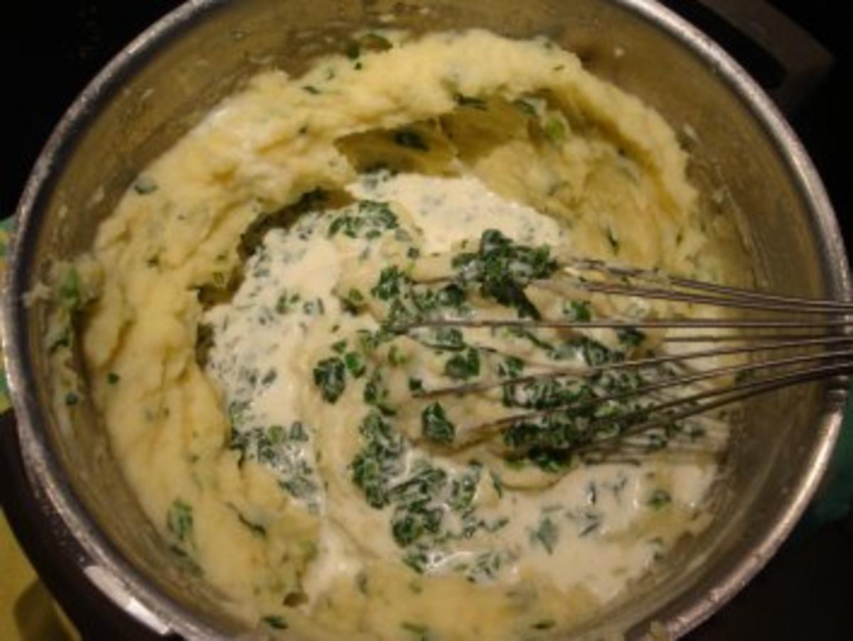 Spargel-Lachs-Gratin mit Kartoffelsahne - Rezept - Bild Nr. 11