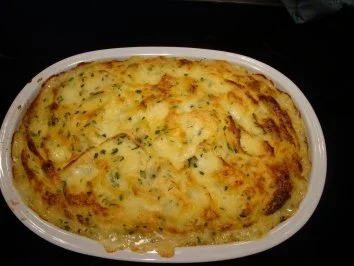 Rezept: Spargel-Lachs-Gratin mit Kartoffelsahne Bild Nr. 14 Spargel-Lachs-Gratin mit Kartoffelsahne - Rezept - Bild Nr. 14