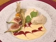 Gratinierte Feigen mit weißem Kaffeemousse auf Cognacsoße - Rezept - Bild Nr. 9