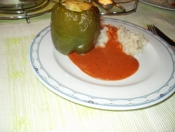 Rezept: cokos gefüllte Paprika Bild Nr. 3 cokos gefüllte Paprika - Rezept - Bild Nr. 3