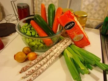 Rezept: Risotto alla contadina // Risotto nach Bäuerinart Bild Nr. 2 Risotto alla contadina // Risotto nach Bäuerinart - Rezept - Bild Nr. 2