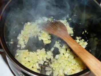 Rezept: Risotto alla contadina // Risotto nach Bäuerinart Bild Nr. 3 Risotto alla contadina // Risotto nach Bäuerinart - Rezept - Bild Nr. 3