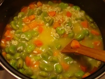 Rezept: Risotto alla contadina // Risotto nach Bäuerinart Bild Nr. 6 Risotto alla contadina // Risotto nach Bäuerinart - Rezept - Bild Nr. 6