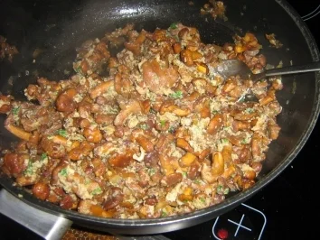 Pfifferling-Toast mit Ei - Rezept - Bild Nr. 8