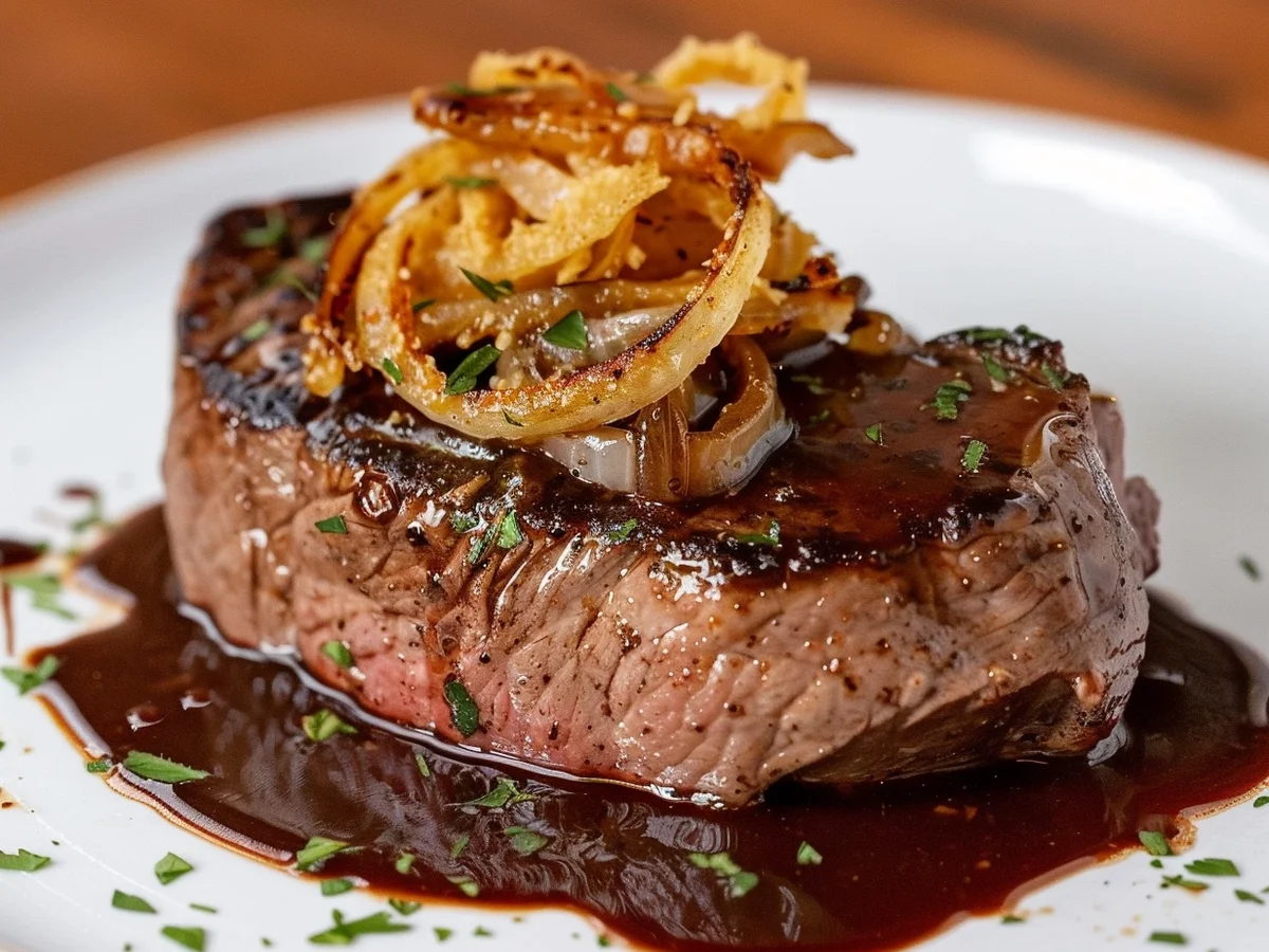 Rezept: Zwiebelrostbraten Bild Nr. 2 Zwiebelrostbraten - Rezept - Bild Nr. 2