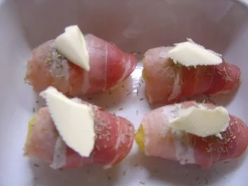 Rezept: Kartoffeln im Mäntelchen Bild Nr. 4 Kartoffeln im Mäntelchen - Rezept - Bild Nr. 4