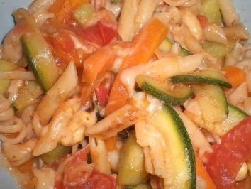 Rezept: 4-Gemüse(-Nudel)-Pfanne Bild Nr. 4 4-Gemüse(-Nudel)-Pfanne - Rezept - Bild Nr. 4