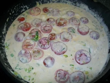 Lemon-Chili-Prawns & Schmelztomaten auf Tagliatelle... - Rezept - Bild Nr. 8