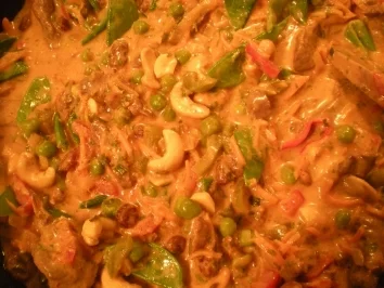 EXOTISCHES- "Cremiges aus dem Wok" - Rezept