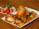 In Vanille geschmorte Kaninchenkeule mit Chili-Bratapfel - Rezept
