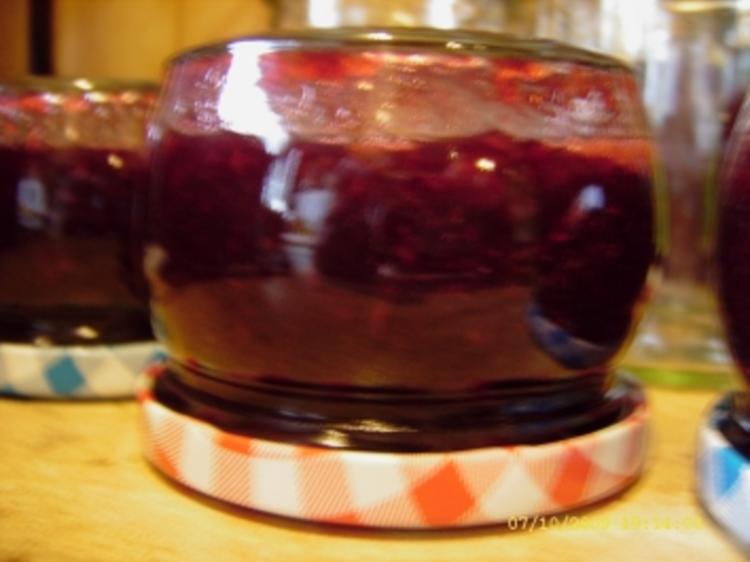 Marmelade Kirsch Zitronenmelisse Vanille - einfach - von Ellinor79