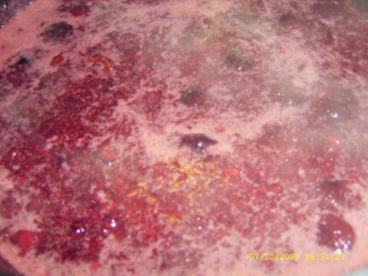 Marmelade Kirsch Zitronenmelisse Vanille - einfach - von Ellinor79