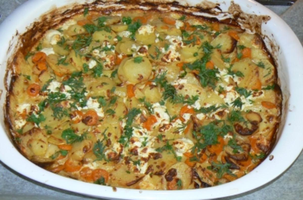 Kartoffel-Möhrenauflauf - Rezept - Bild Nr. 4