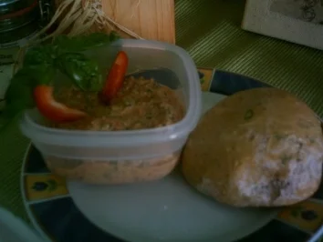 Rezept: Leckerer Brotaufstrich **Paprika trifft Ricotta und Basillikum Bild Nr. 2 Leckerer Brotaufstrich **Paprika trifft Ricotta und Basillikum - Rezept - Bild Nr. 2