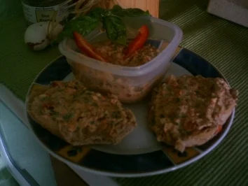 Rezept: Leckerer Brotaufstrich **Paprika trifft Ricotta und Basillikum Bild Nr. 3 Leckerer Brotaufstrich **Paprika trifft Ricotta und Basillikum - Rezept - Bild Nr. 3