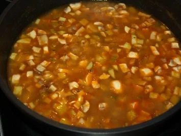 Rezept: Pilzsoljanka Pilzsoljanka - Rezept