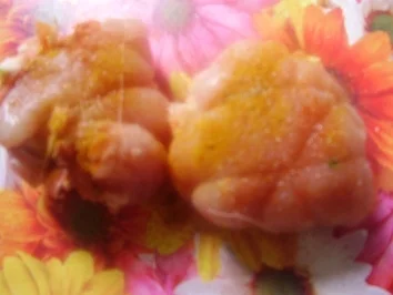 gefüllte Hühnerbrüstchen + Salatteller - Rezept - Bild Nr. 7