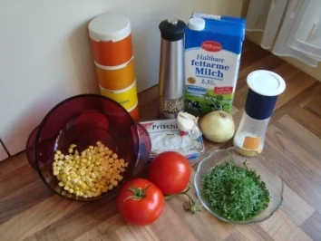 Rezept: Salate - Tomatensalat mit Schmand Bild Nr. 2 Salate - Tomatensalat mit Schmand - Rezept - Bild Nr. 2