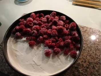 Himbeer-Mascarpone -Torte / Muttertagskuchen - Rezept - Bild Nr. 13