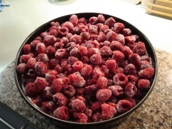 Himbeer-Mascarpone -Torte / Muttertagskuchen - Rezept - Bild Nr. 14