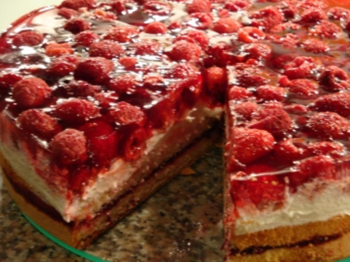 Himbeer Mascarpone -Torte / Muttertagskuchen - von erdbeere1706 Himbeer Mascarpone -Torte / Muttertagskuchen - von erdbeere1706